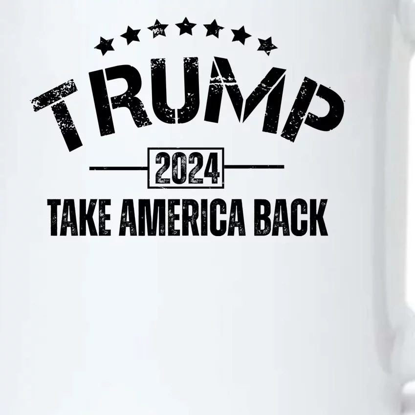 Donald Trump 2024 Take America Back Black Color Changing Mug