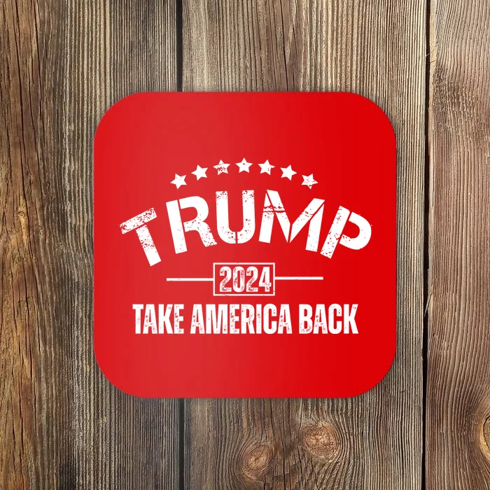 Donald Trump 2024 Take America Back Coaster