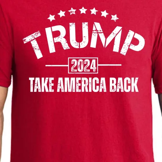 Donald Trump 2024 Take America Back Pajama Set