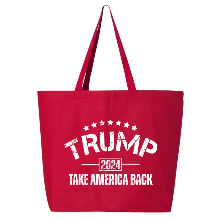 Donald Trump 2024 Take America Back 25L Jumbo Tote