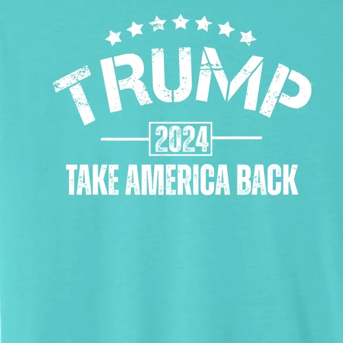 Donald Trump 2024 Take America Back ChromaSoft Performance T-Shirt