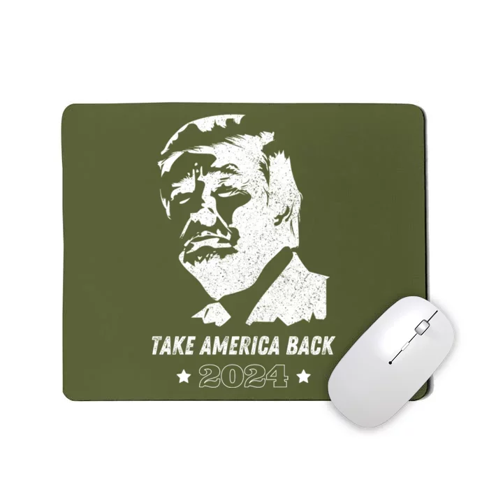 Donald Trump 2024 Save America Again Mousepad