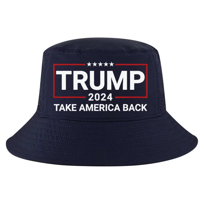 Donald Trump 2024 Take America Back Election The Return Cool Comfort Performance Bucket Hat