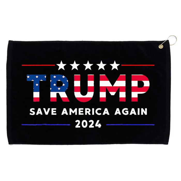 Donald Trump 2024 Take America Back Election The Return Grommeted Golf Towel