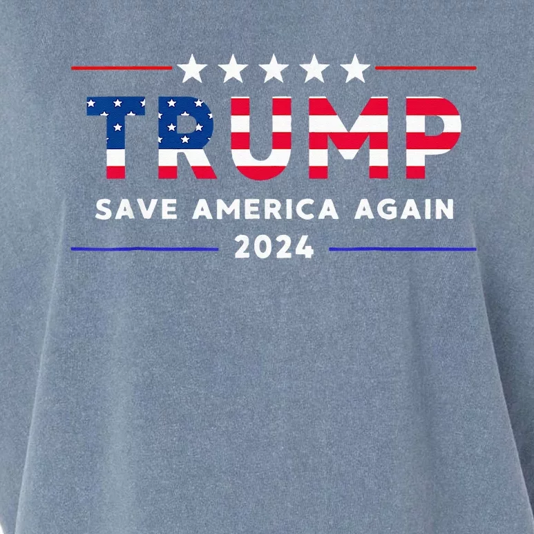 Donald Trump 2024 Take America Back Election The Return Garment-Dyed Women's Muscle Tee