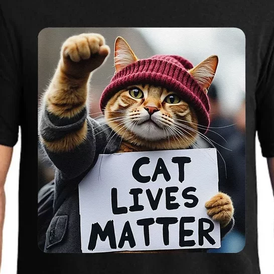 Donald Trump 2024 Cats Cat Lives Matter Trump Gift Pajama Set