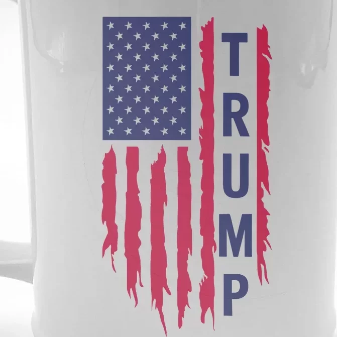 Donald Trump 2024 Presidential Campaign Support Design Front & Back Beer Stein