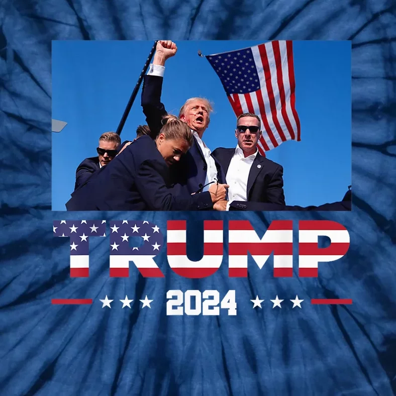 Donald Trump 2024 Survived Shot At Election Rally Tie-Dye T-Shirt