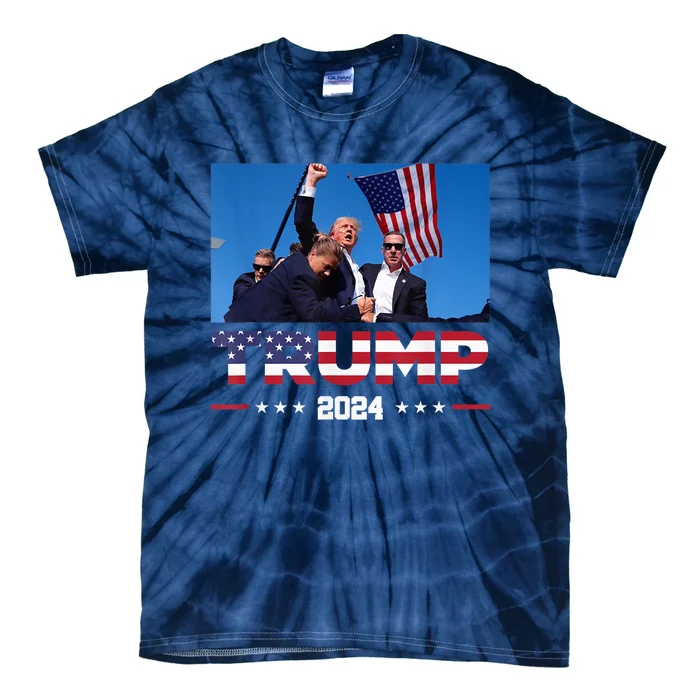 Donald Trump 2024 Survived Shot At Election Rally Tie-Dye T-Shirt