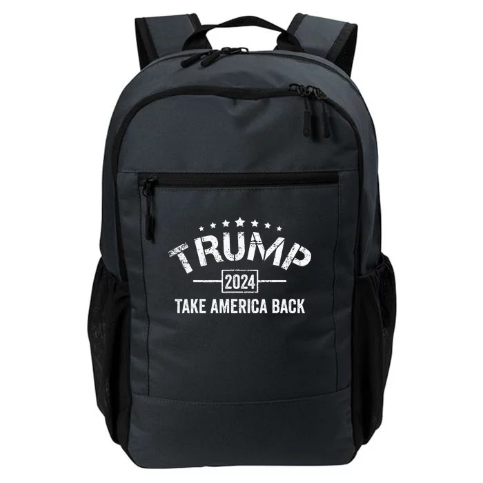 Donald Trump 2024 Take America Back 4th Of July Election Daily Commute Backpack