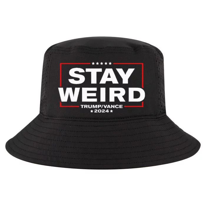 Donald Trump 2024 Stay Weird Jd Vance Cool Comfort Performance Bucket Hat