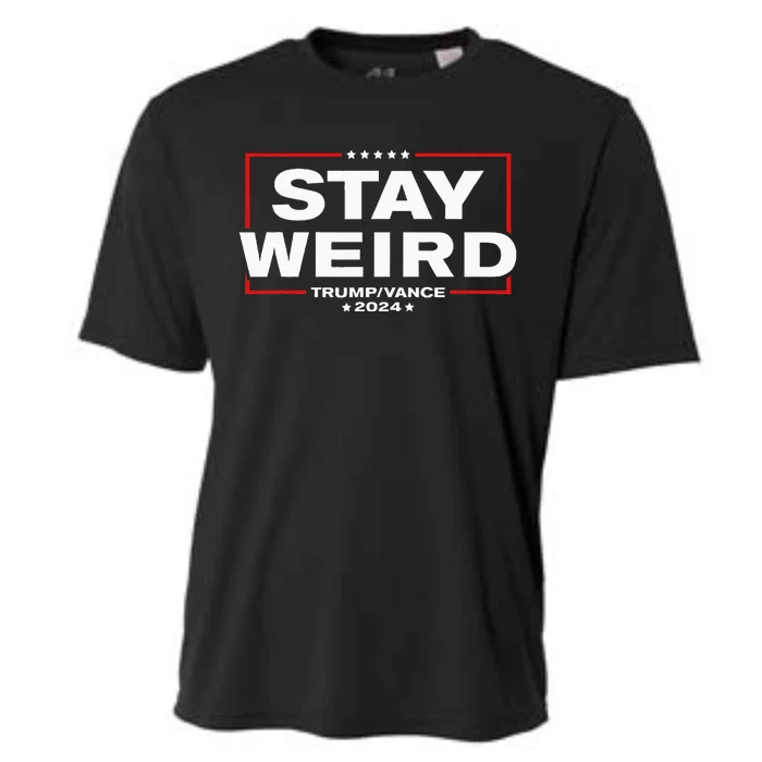 Donald Trump 2024 Stay Weird Jd Vance Cooling Performance Crew T-Shirt