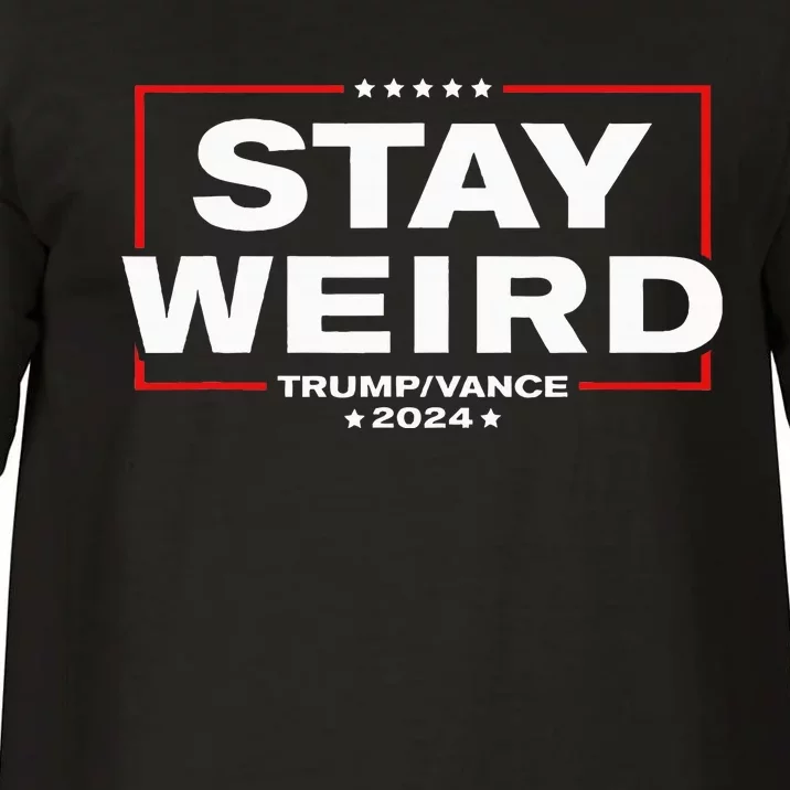 Donald Trump 2024 Stay Weird Jd Vance Comfort Colors T-Shirt