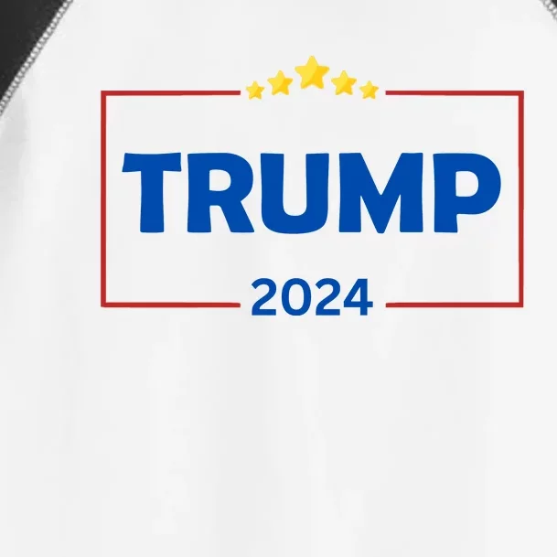 Donald Trump 2024 Take America Back Usa United States Toddler Fine Jersey T-Shirt