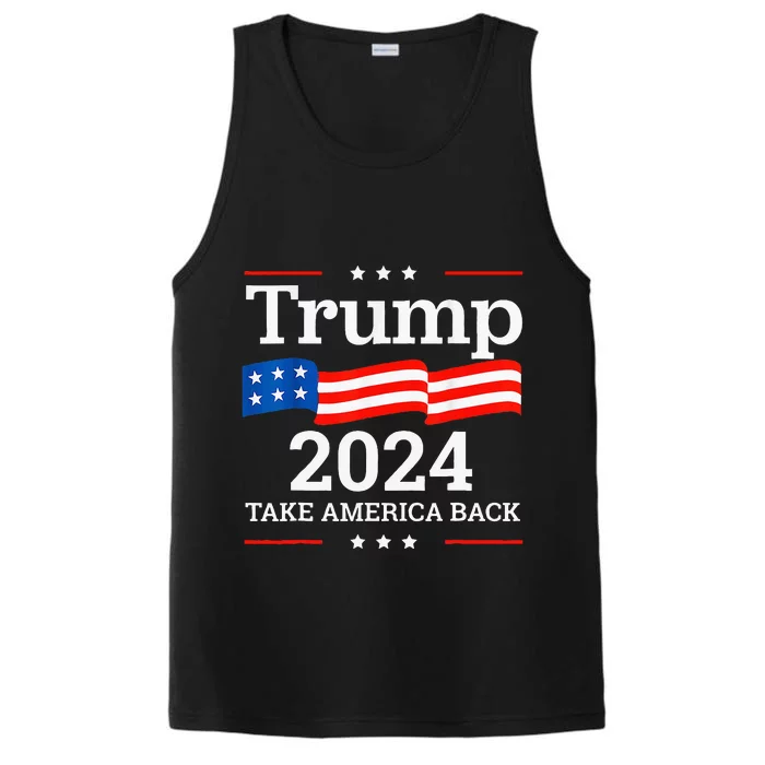 Donald Trump 2024 Take America Back Election Performance Tank