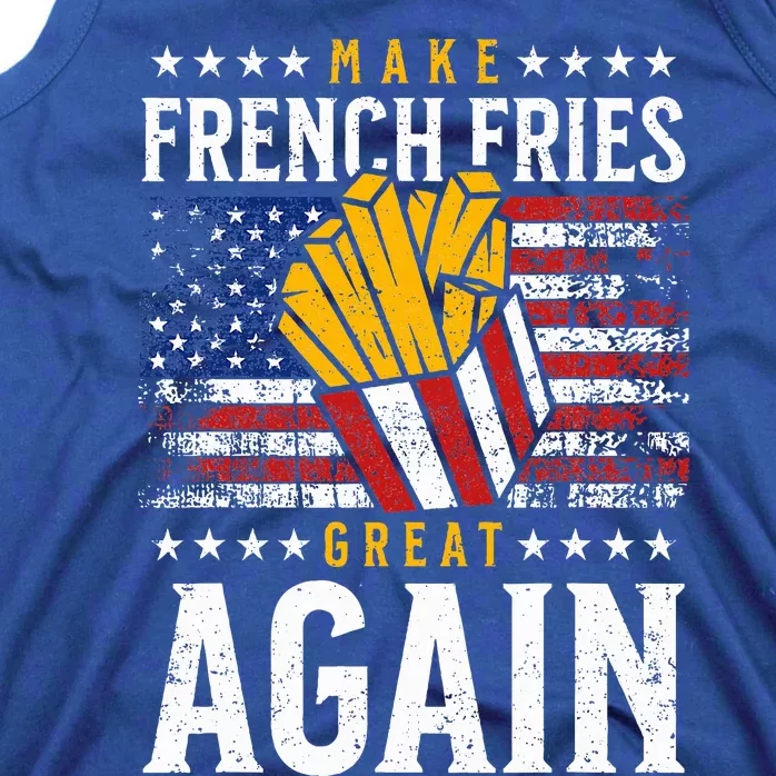 Donald Trump 2024 French Fry Make French Fries Great Again Tank Top