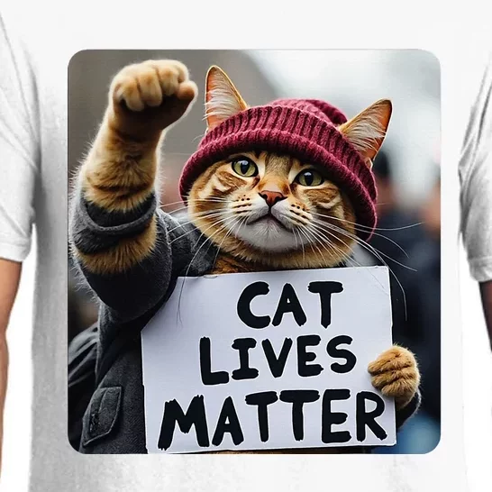 Donald Trump 2024 Cats Cat Lives Matter Trump Pajama Set