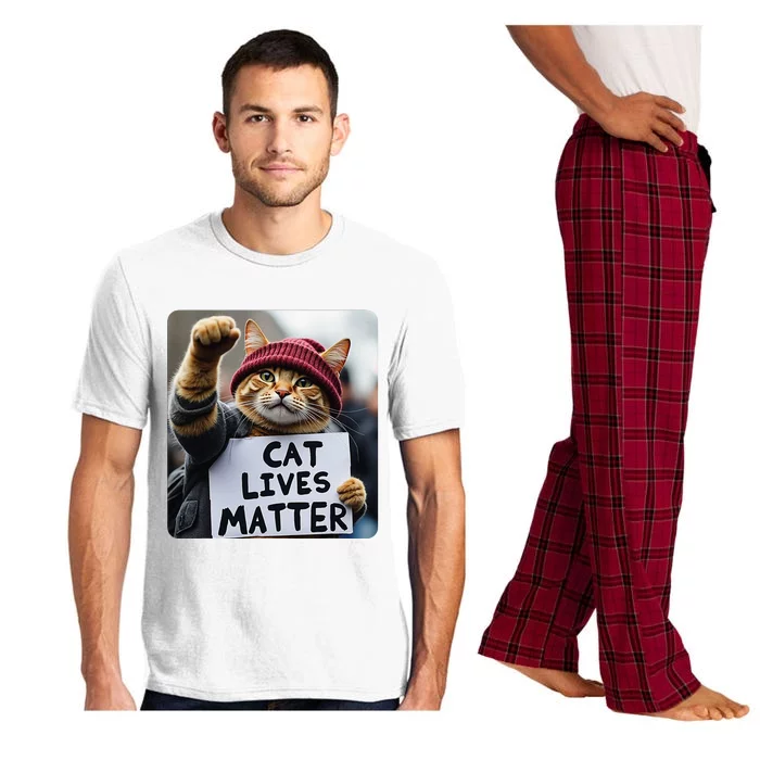 Donald Trump 2024 Cats Cat Lives Matter Trump Pajama Set