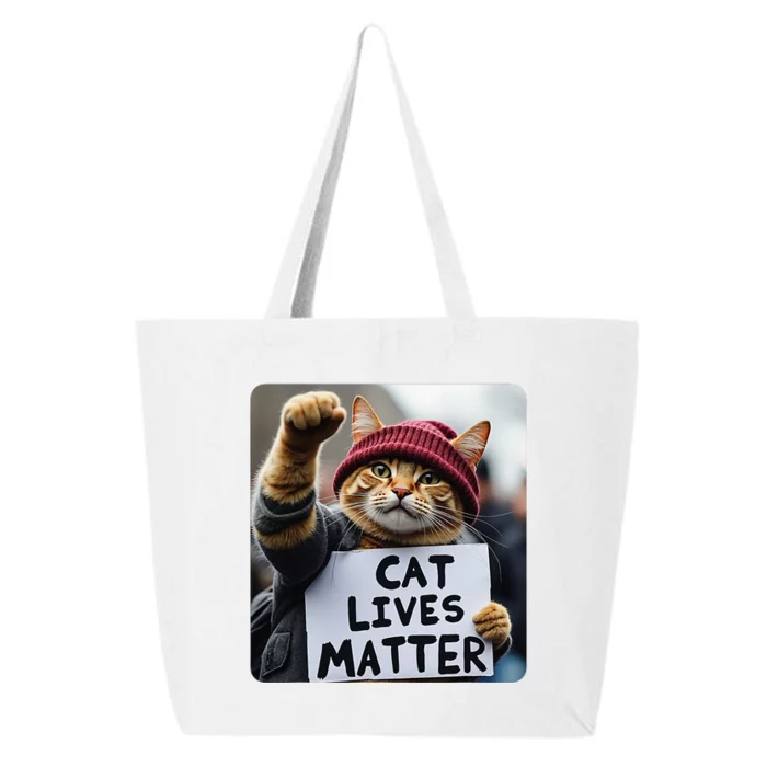 Donald Trump 2024 Cats Cat Lives Matter Trump 25L Jumbo Tote