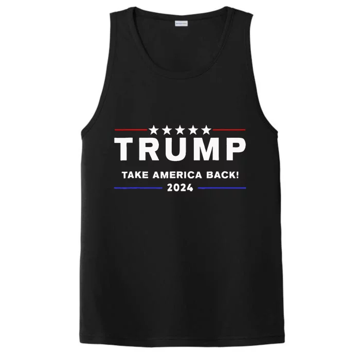 Donald Trump 2024 Take America Back Election The Return Performance Tank