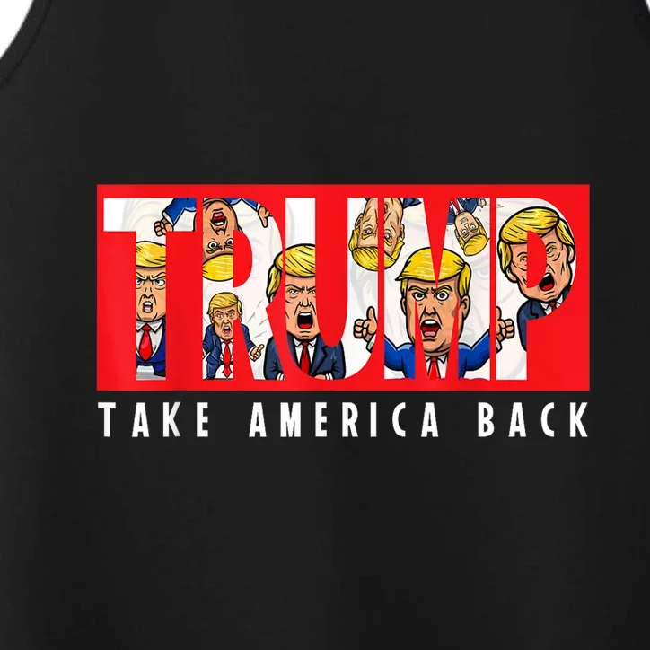 Donald Trump 2024 Take America Back Election The Return Performance Tank