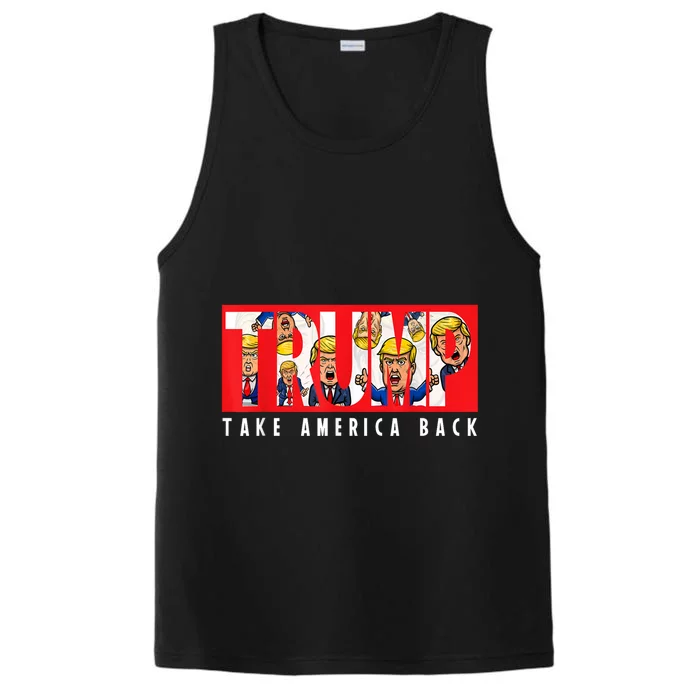 Donald Trump 2024 Take America Back Election The Return Performance Tank