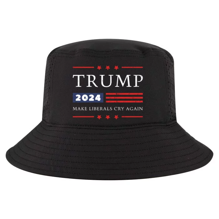 Donald Trump 2024 Make Liberals Cry Again 2024 Election Cool Comfort Performance Bucket Hat