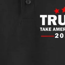 Donald Trump 2024 Take America Back Election 4th Of July Dry Zone Grid Performance Polo