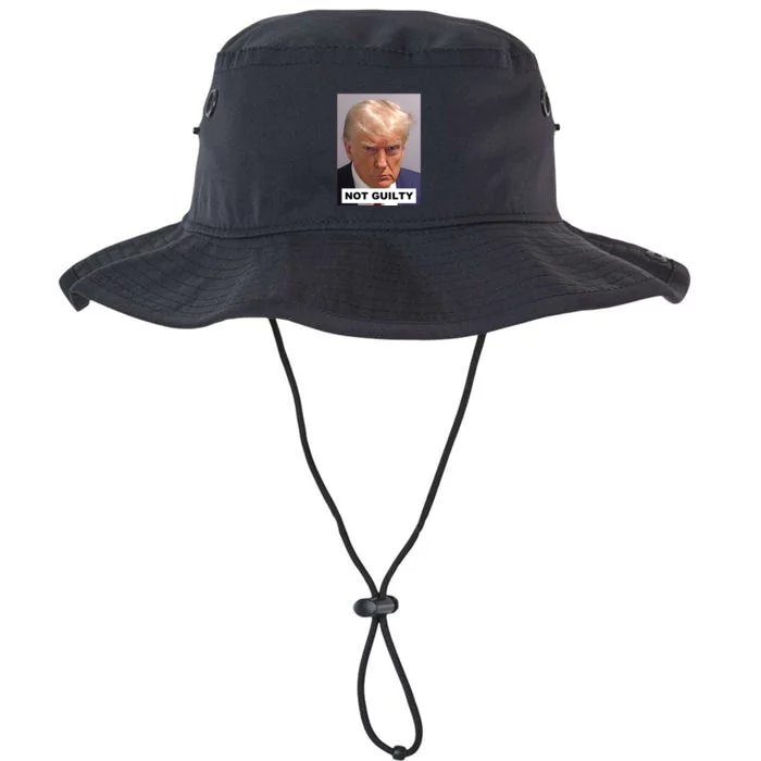 Donald Trump 2024 Trump 2024 Not Guilty Mugshot Legacy Cool Fit Booney Bucket Hat