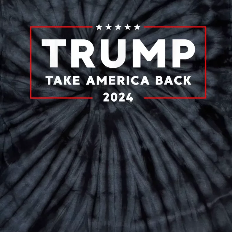 Donald Trump 2024 Take America Back USA United States Tie-Dye T-Shirt