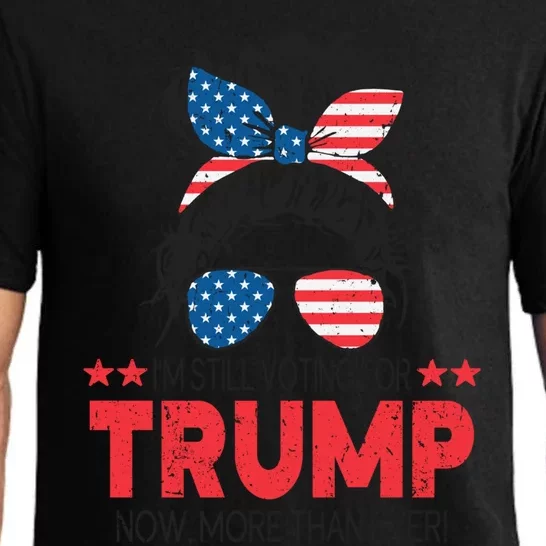 Donald Trump 2024 IM Still Voting For Trump Gift Pajama Set