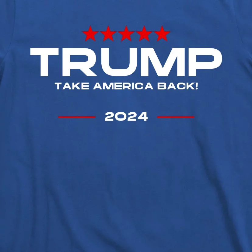 Donald Trump 2024 Take America Back Election T-Shirt