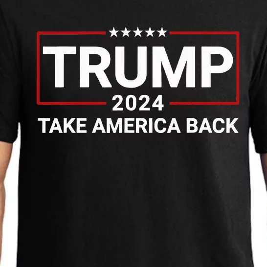 Donald Trump 2024 Take America Back Election The Return Pajama Set