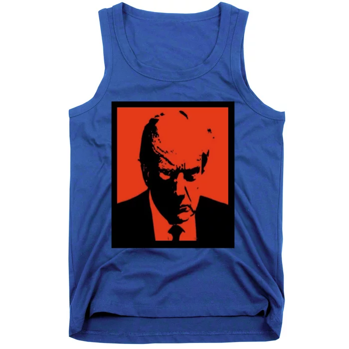 Donald Trump 2024 Mug Shot 4547 Red Gift Tank Top