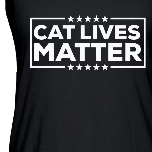 Donald Trump 2024 Cats Cat Lives Matter Trump Ladies Essential Flowy Tank