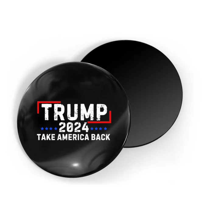 Donald Trump 2024 Take America Back Magnet