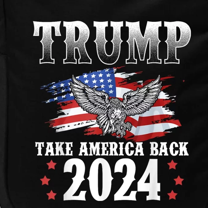 Donald Trump 2024 Take America Back Usa United States Impact Tech Backpack