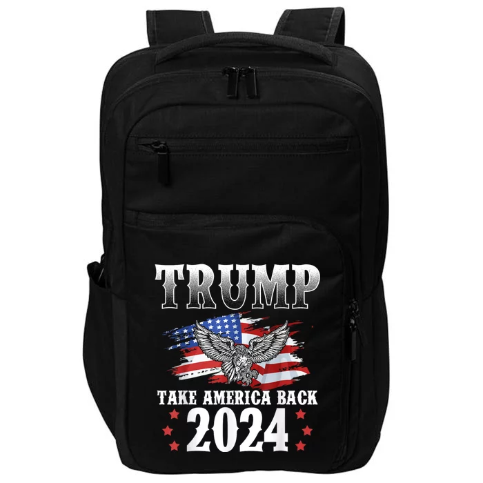 Donald Trump 2024 Take America Back Usa United States Impact Tech Backpack