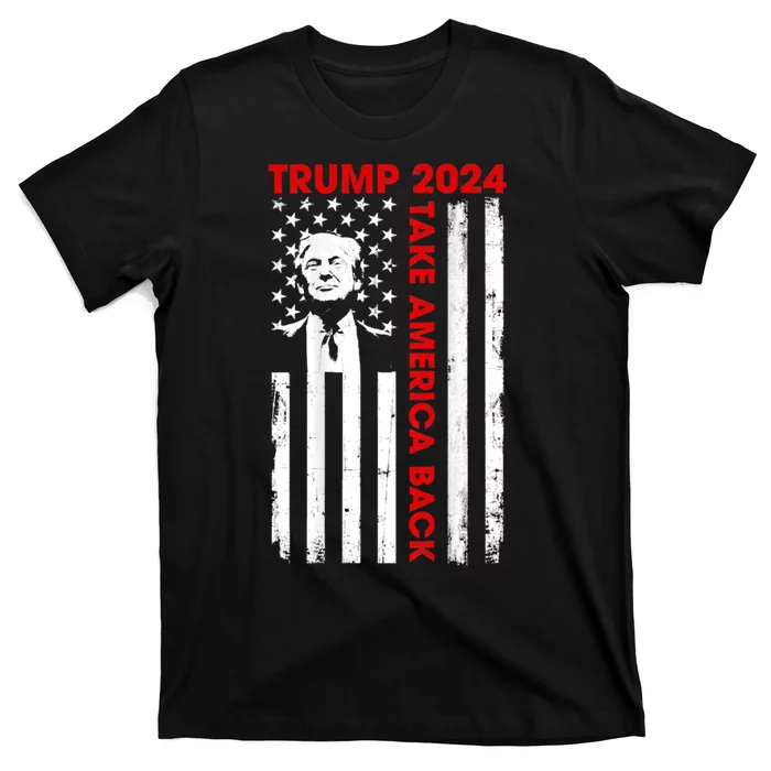 Donald Trump 2024 Take America Back Usa United States T-Shirt