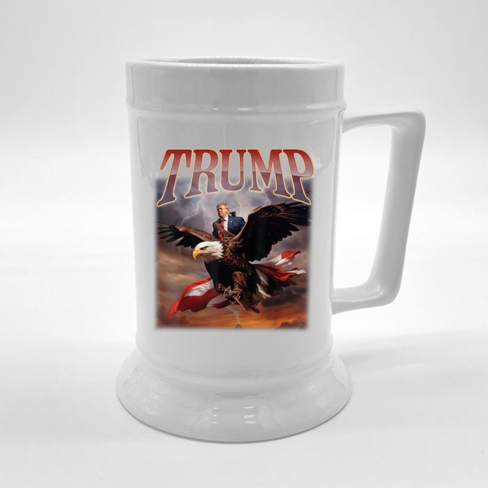 Donald Trump 2024 Take America Back Usa United States Front & Back Beer Stein