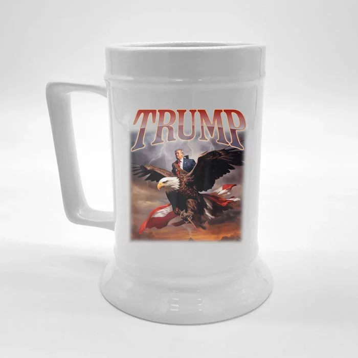 Donald Trump 2024 Take America Back Usa United States Front & Back Beer Stein