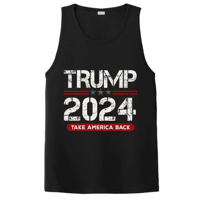 Donald Trump 2024 Take America Back Election Performance Tank