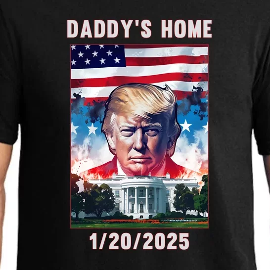 Donald Trump 2024 Daddys Home Pajama Set