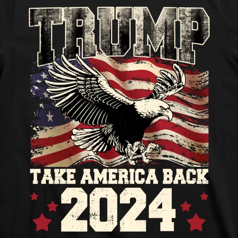 Donald Trump 2024 Take America Back Usa United States T-Shirt