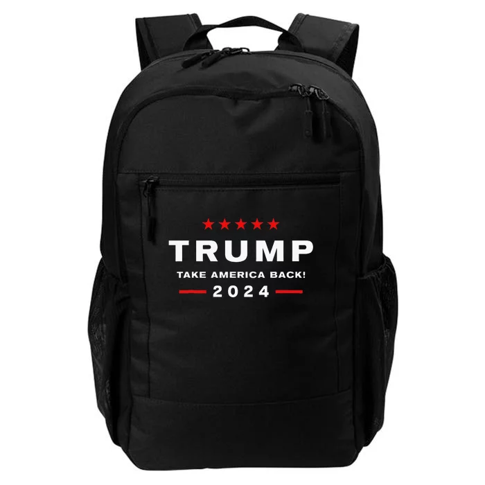 Donald Trump 2024 Take America Back Election The Return Daily Commute Backpack