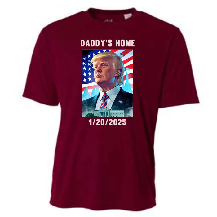 Donald Trump 2024 Daddys Home Cooling Performance Crew T-Shirt