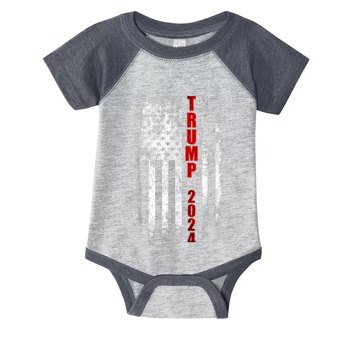 Donald Trump 2024 Take America Back Usa United States Infant Baby Jersey Bodysuit