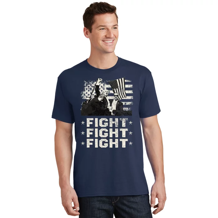 Donald Trump 2024 Fight Fight Fight Donald Trump Fist Pump T-Shirt