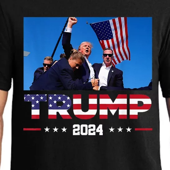 Donald Trump 2024 Survived Shot At Election Rall Pajama Set