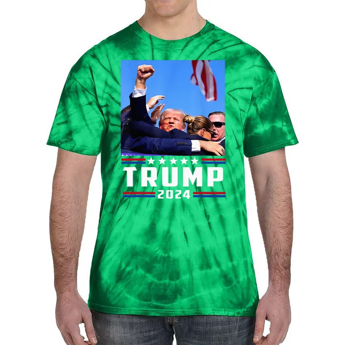 Donald Trump 2024 Survived Shot At Election Rally Tie-Dye T-Shirt